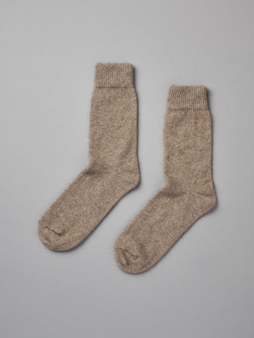 Possum Merino Socks - Natural