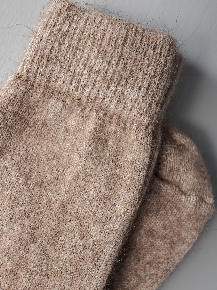 Possum Merino Socks - Natural