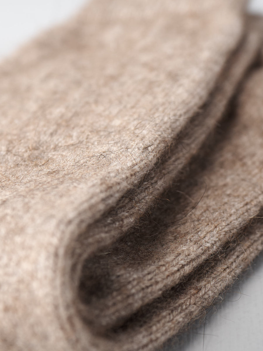 Possum Merino Socks - Natural
