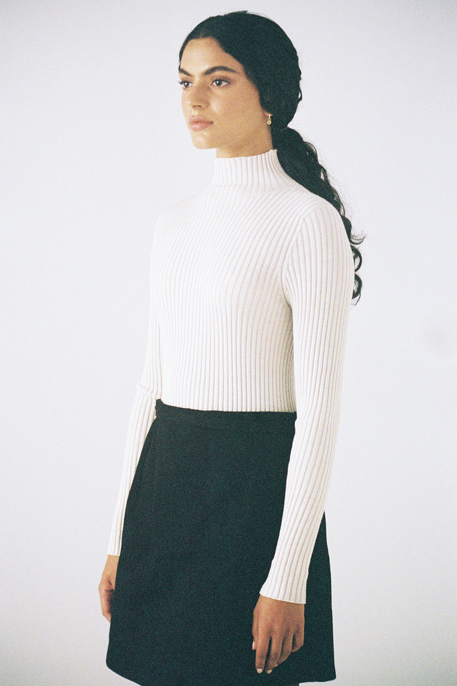Essence Fine Turtleneck - Ivory