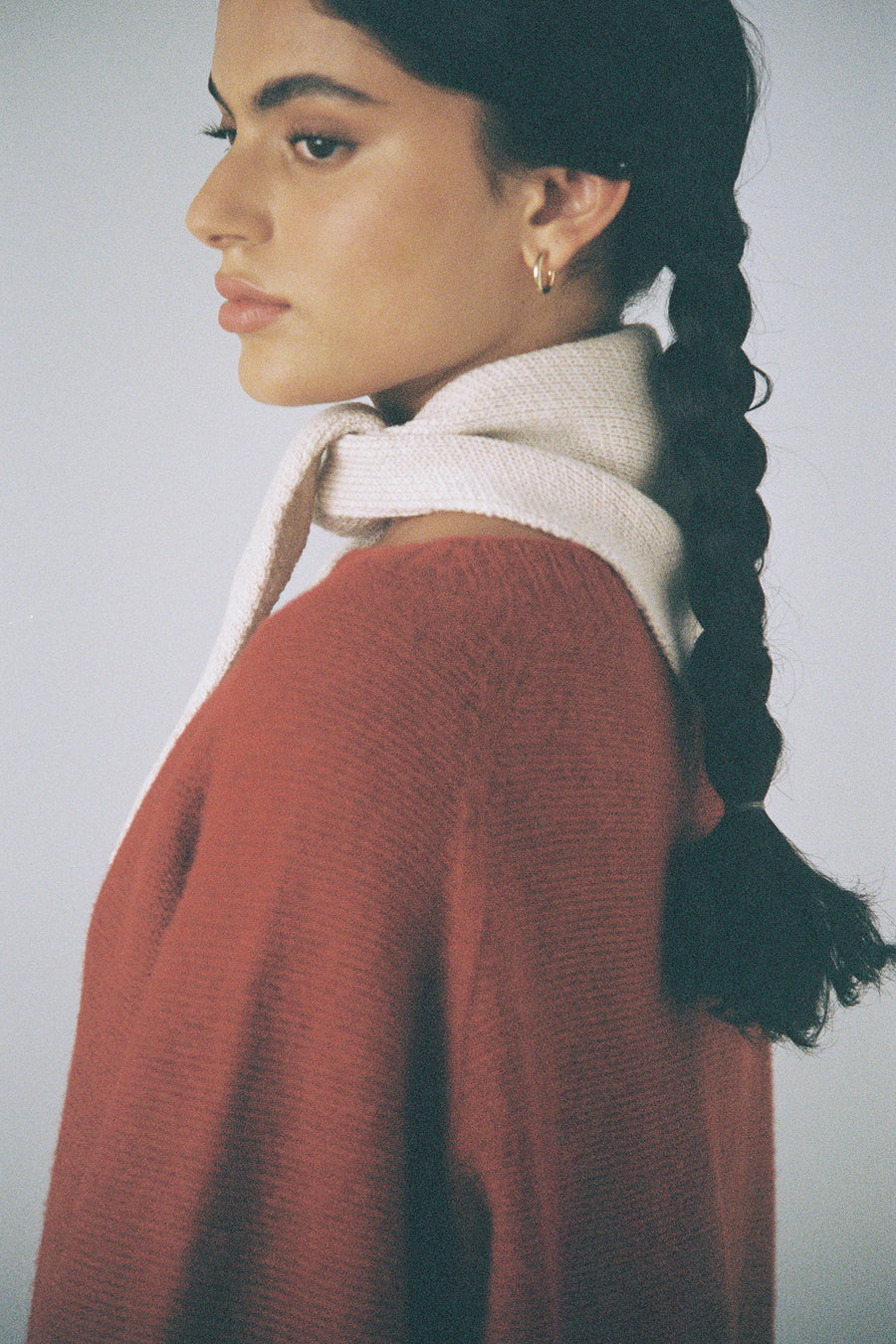 Daisy Scarf - Ivory