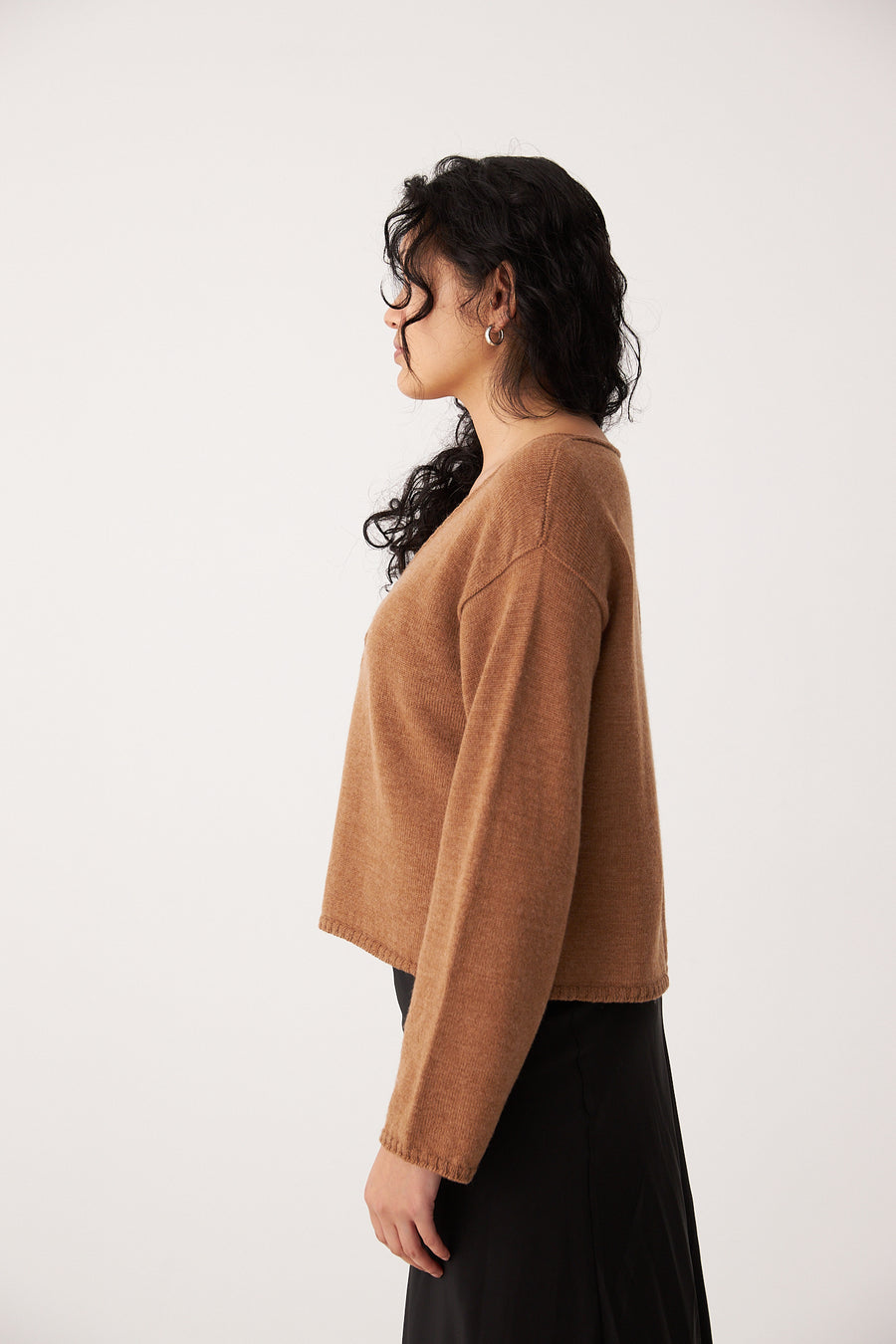 Bella Cardigan - Brown Sugar