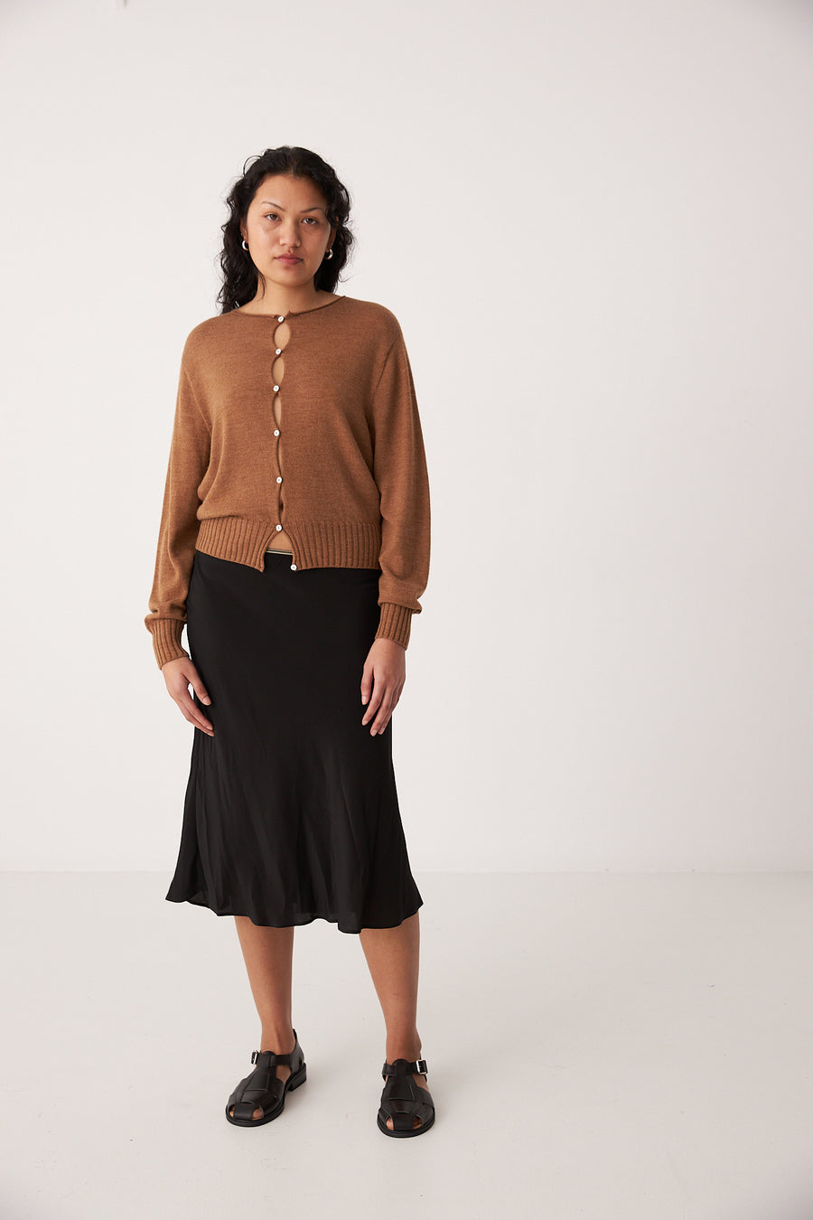 Anni Cardigan - Brown Sugar