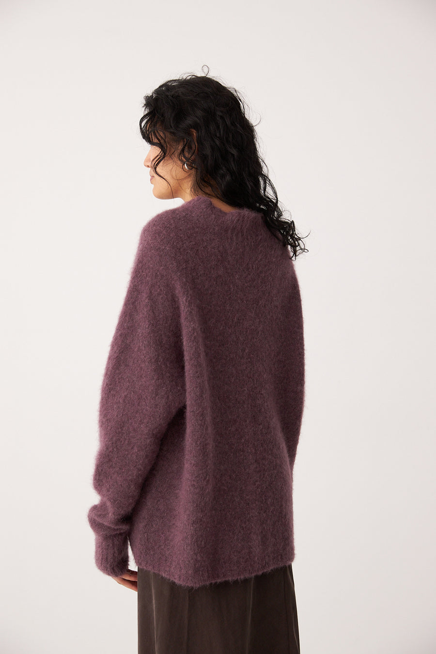 Campfire Raglan Knit - Orchid
