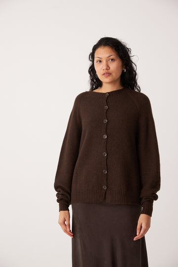 Loft Cardigan - Cocoa