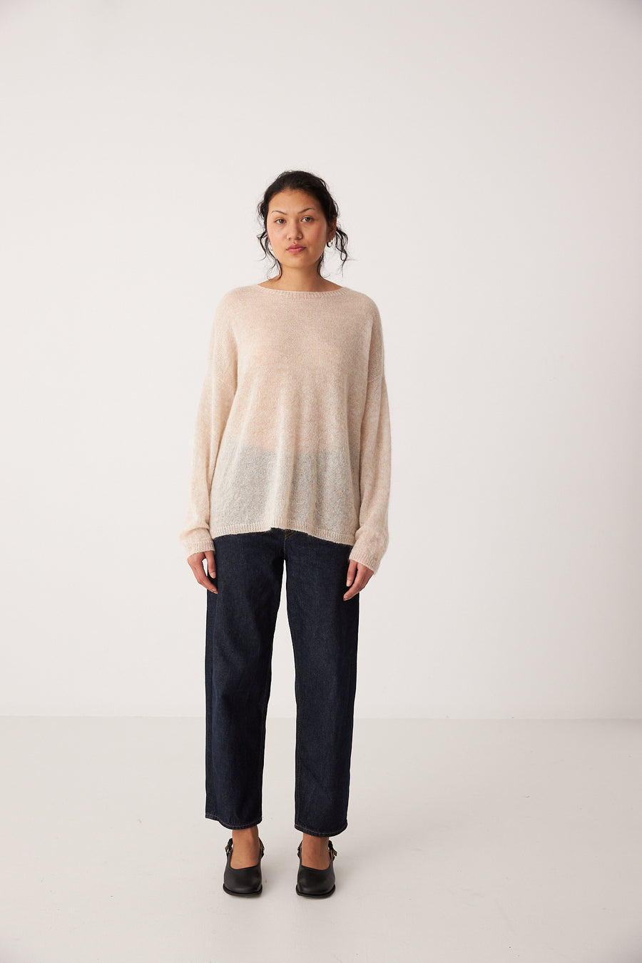 Feather Knit - Creme