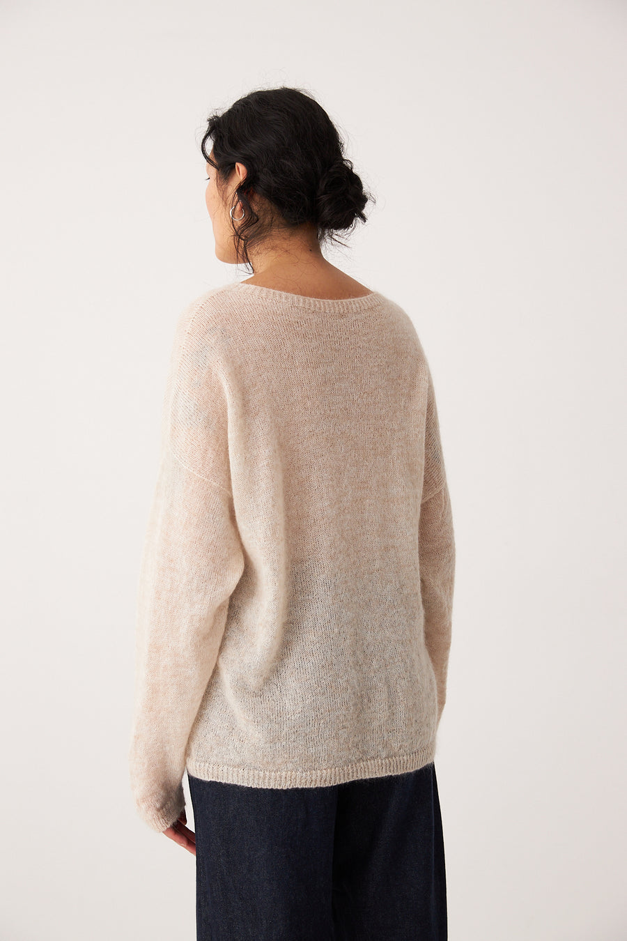 Feather Knit - Creme