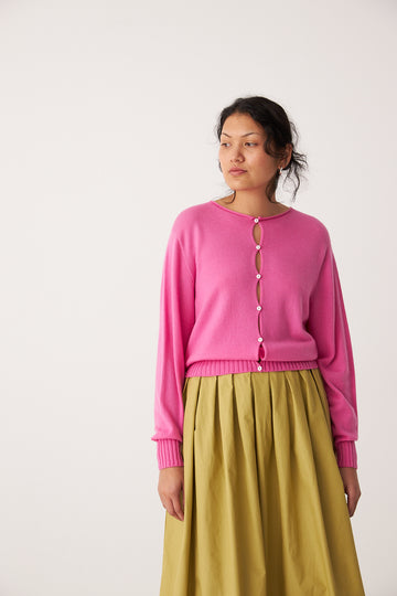 Anni Cardigan - Rose Pink