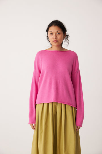 Doll's Jumper - Rose Pink