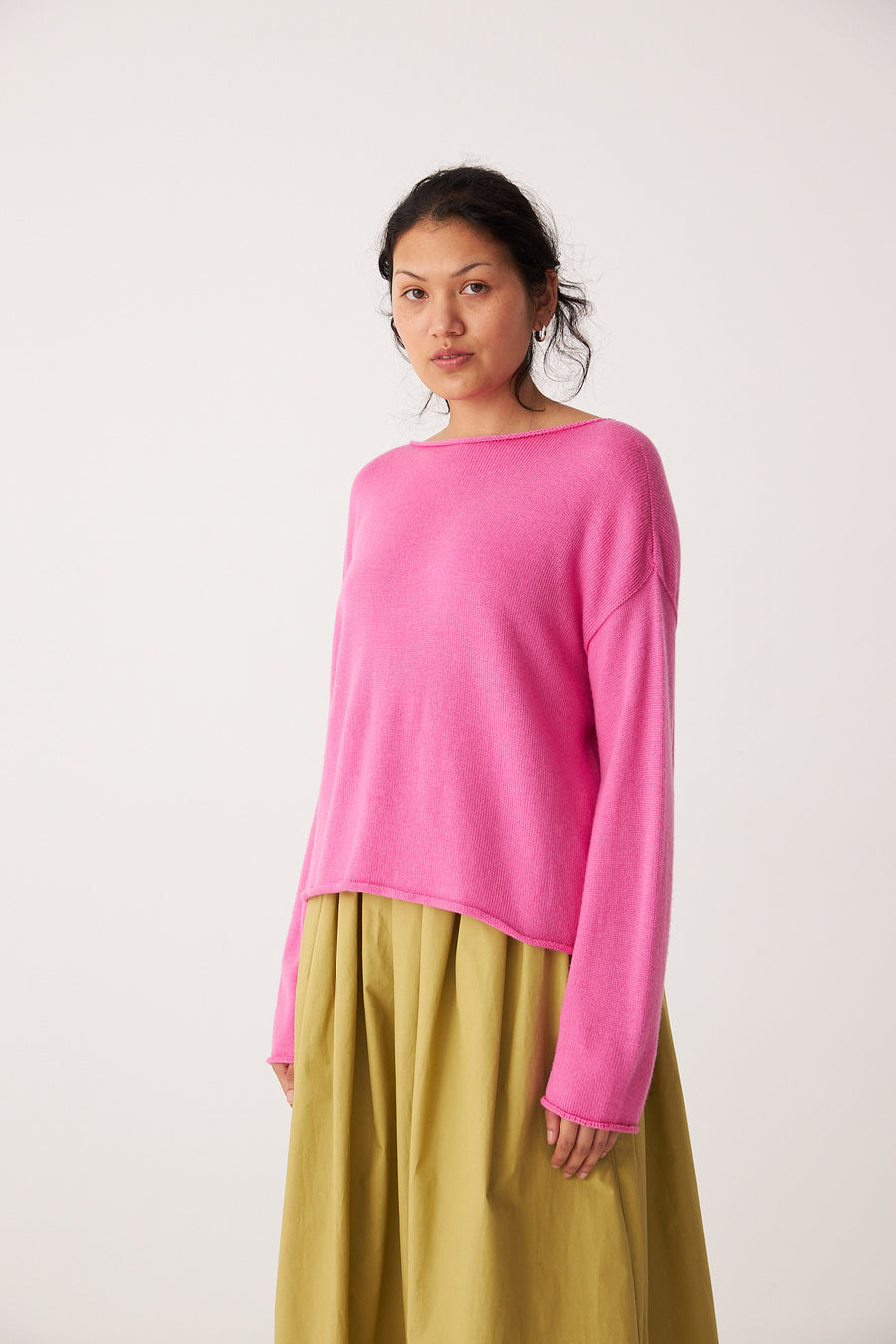 Doll's Jumper - Rose Pink