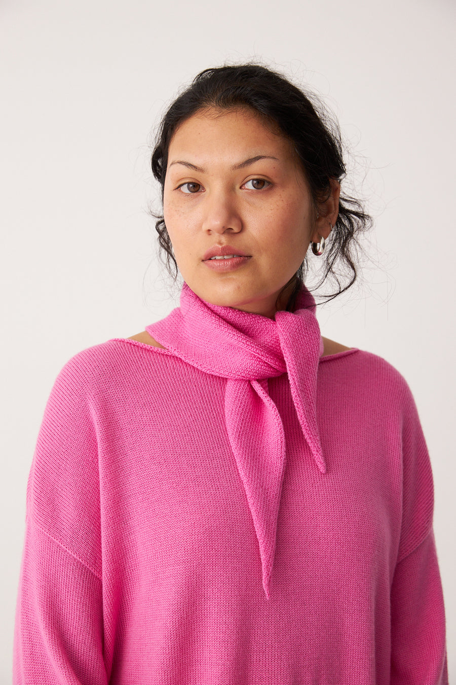 Daisy Scarf - Rose Pink