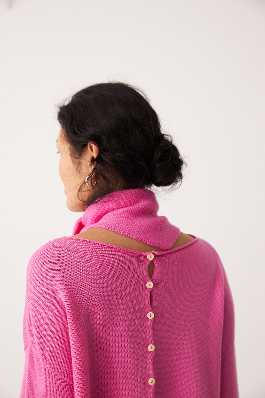 Daisy Scarf - Rose Pink