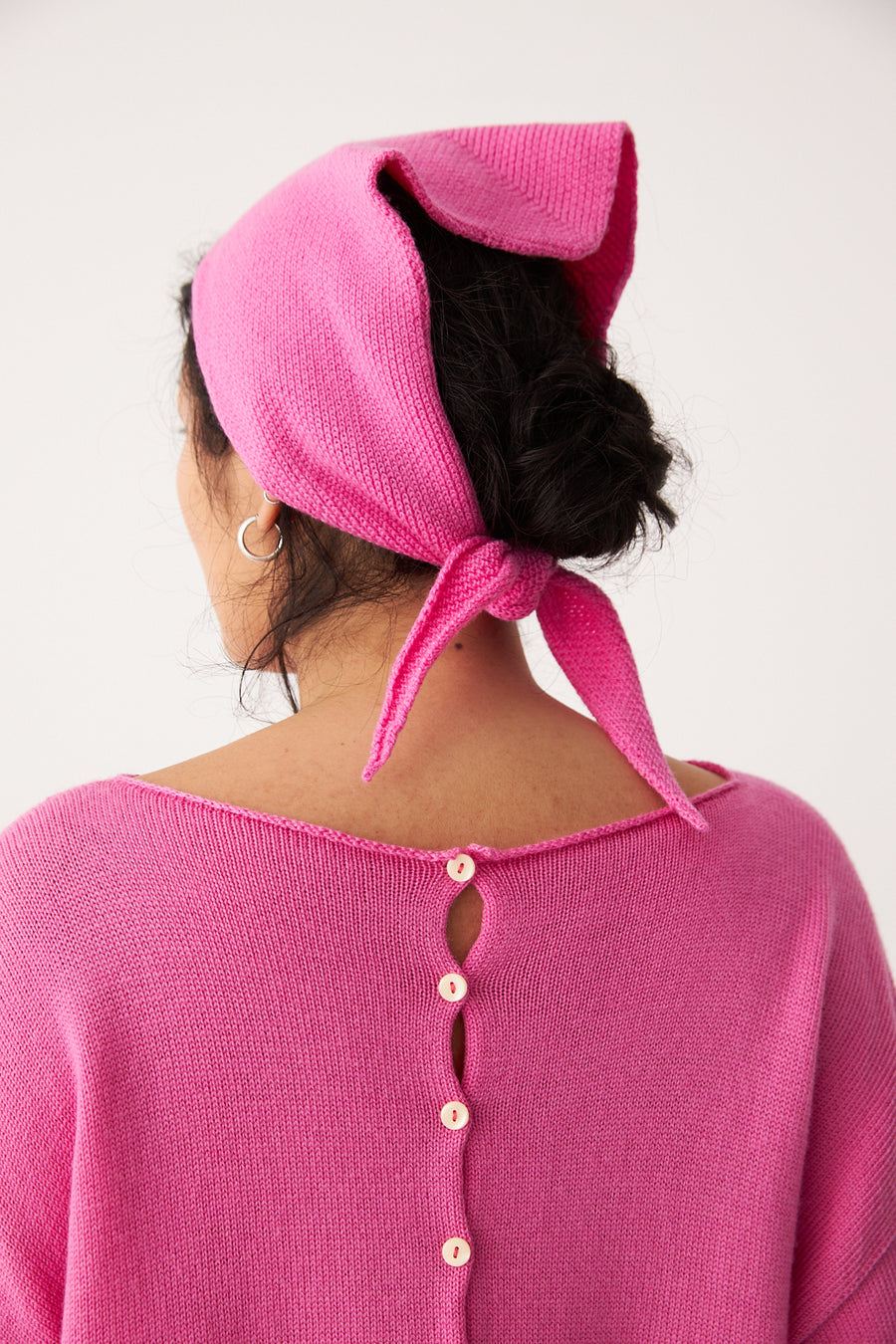 Daisy Scarf - Rose Pink