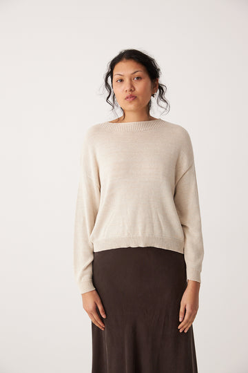 Pebble Knit - Creme