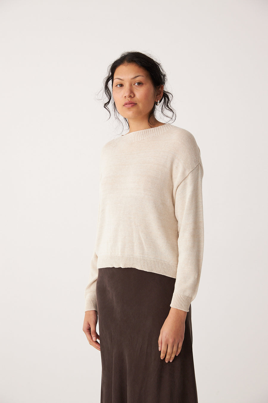 Pebble Knit - Creme