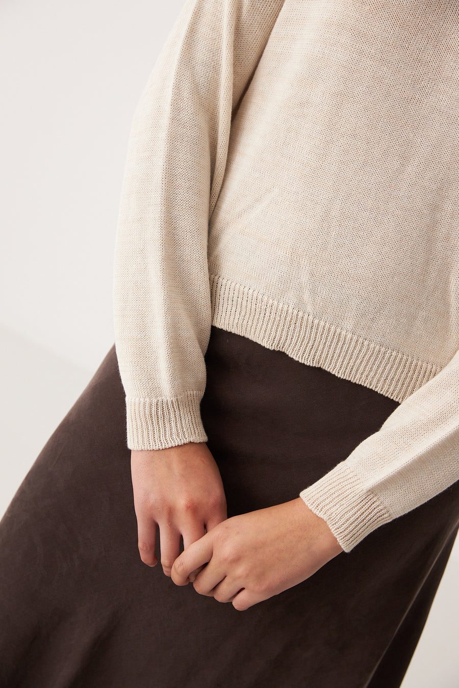 Pebble Knit - Creme