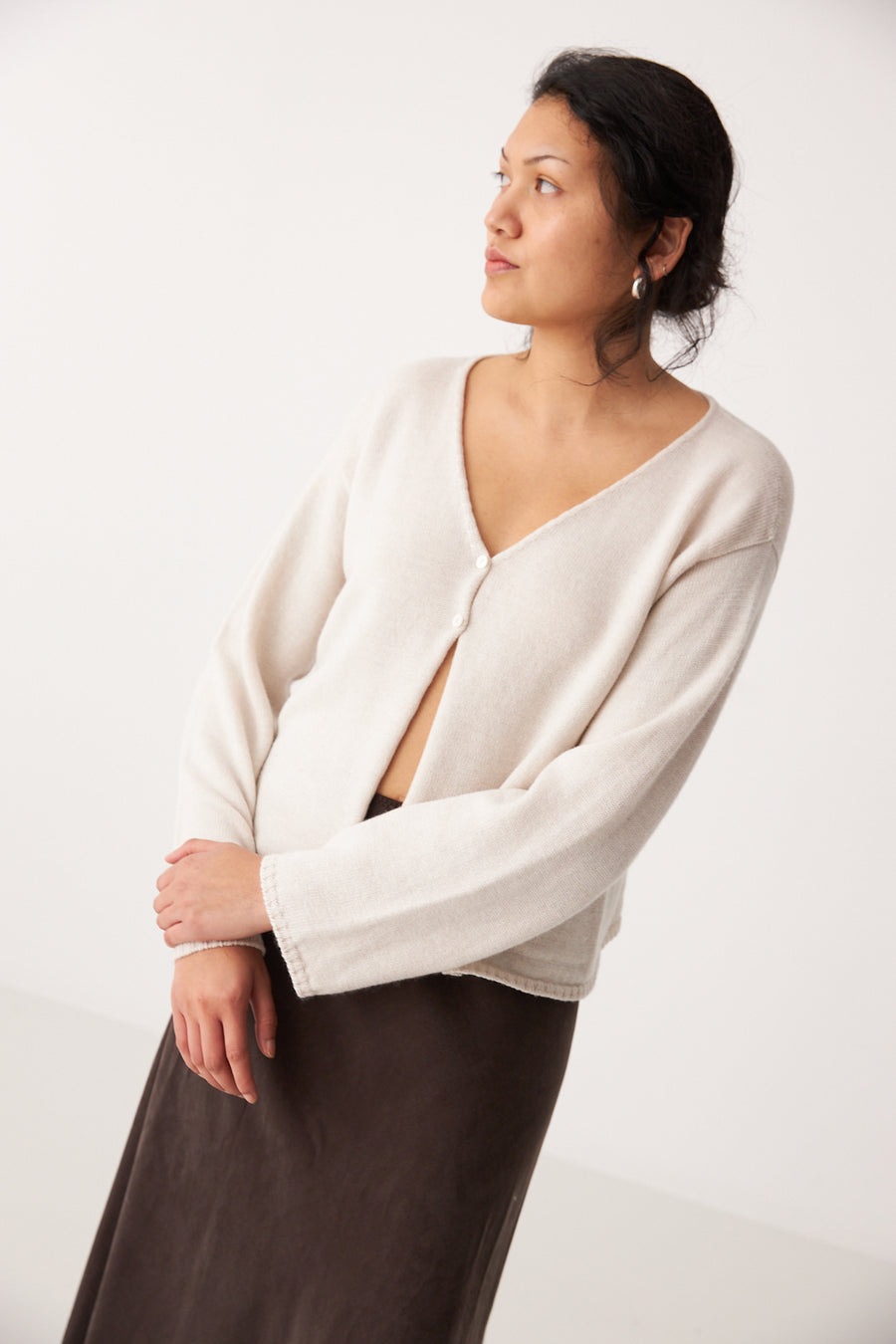 Bella Cardigan - Ivory