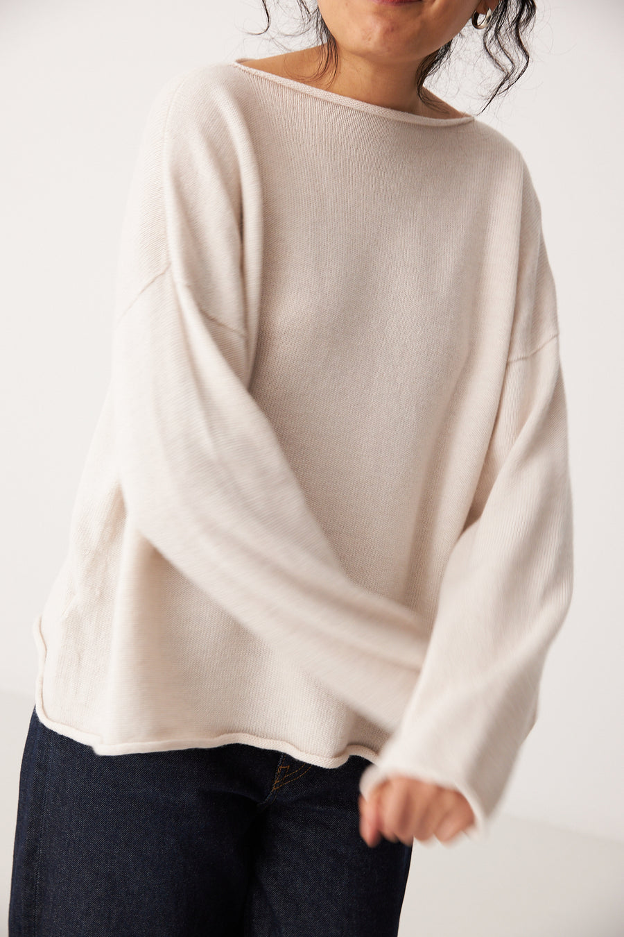 Doll's Jumper - Ivory