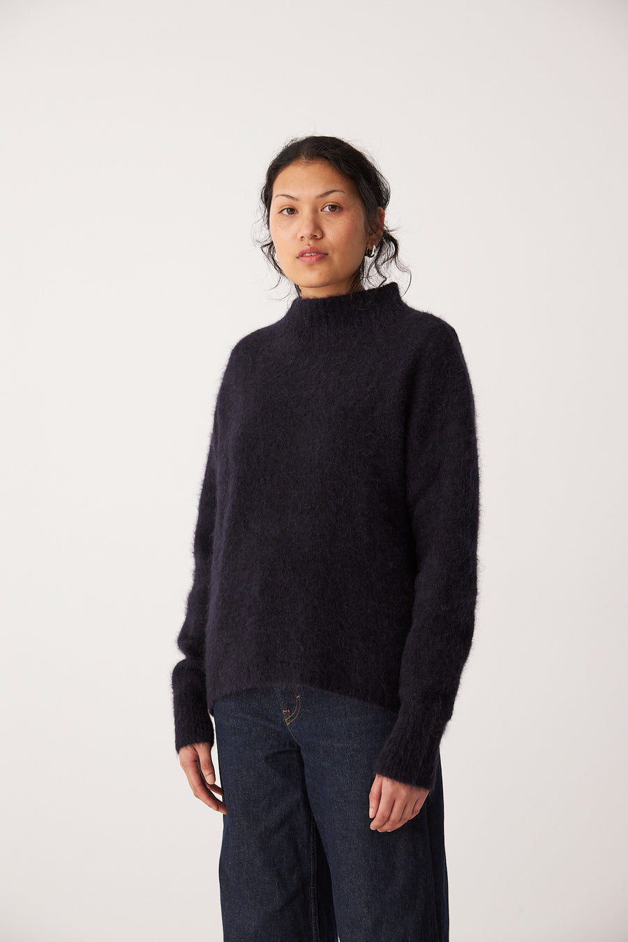 Campfire Raglan Knit - Midnight