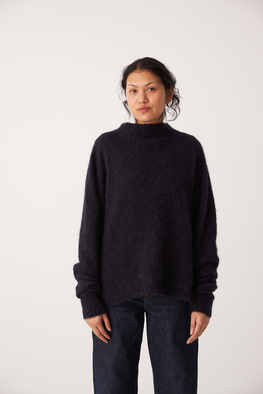 Campfire Raglan Knit - Midnight