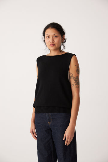 Star Vest - Black