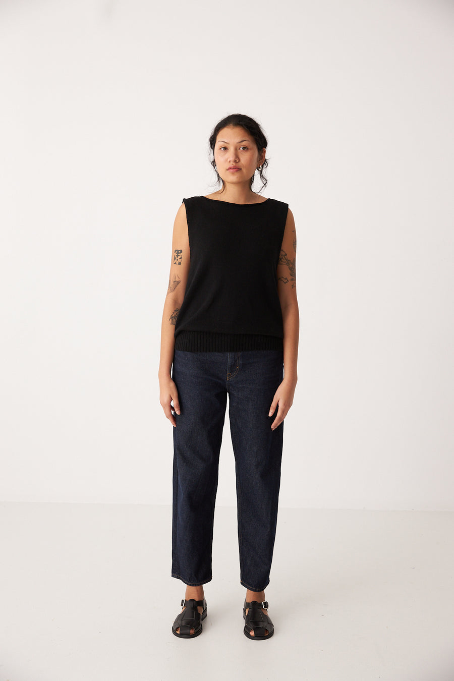 Star Vest - Black
