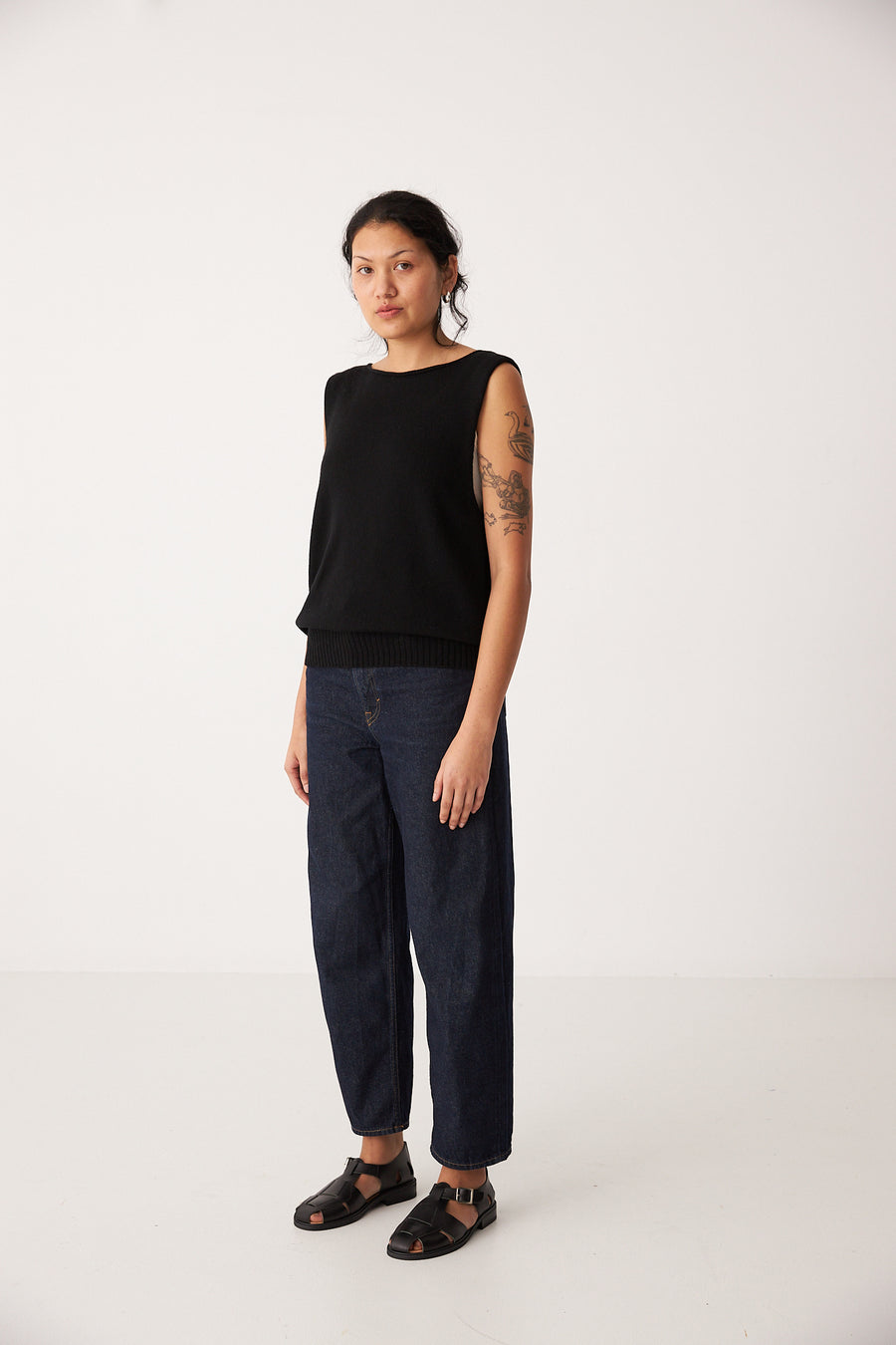 Star Vest - Black