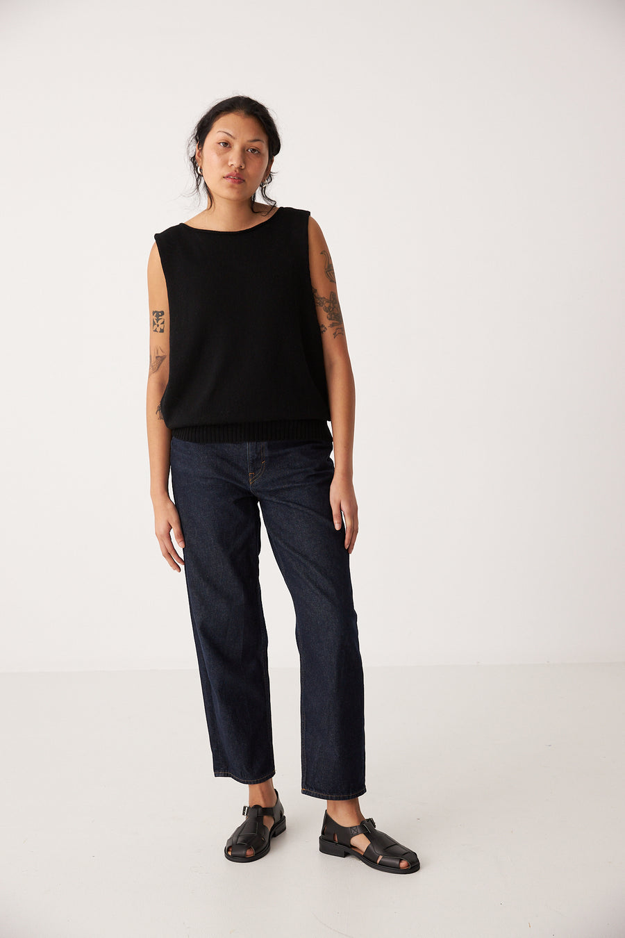Star Vest - Black