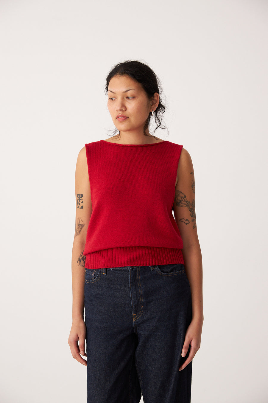 Star Vest - Cherry