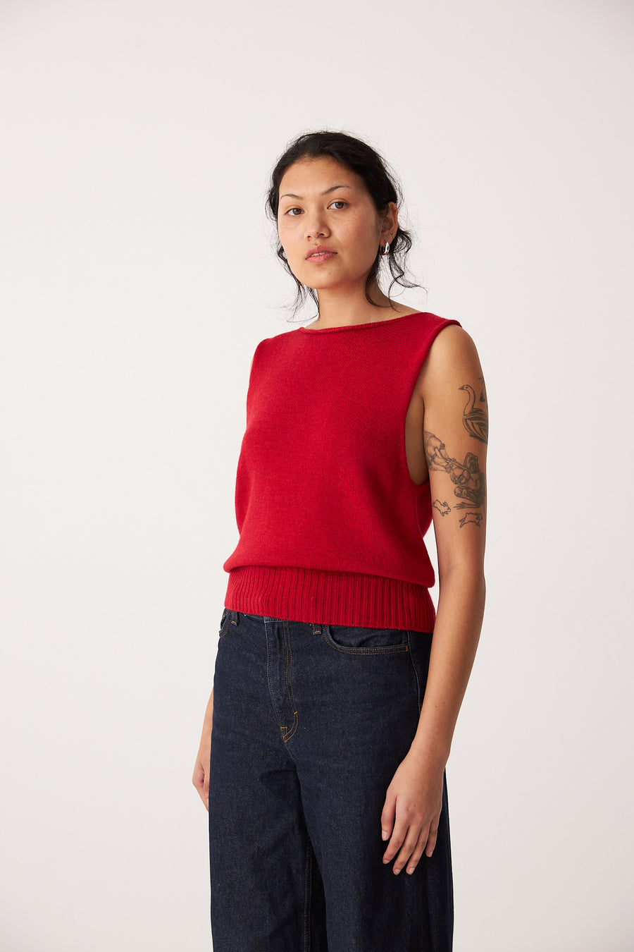 Star Vest - Cherry