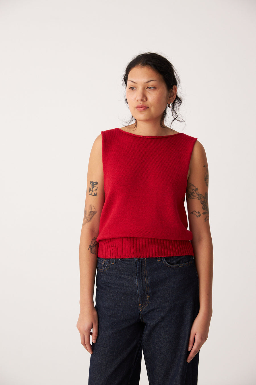 Star Vest - Cherry