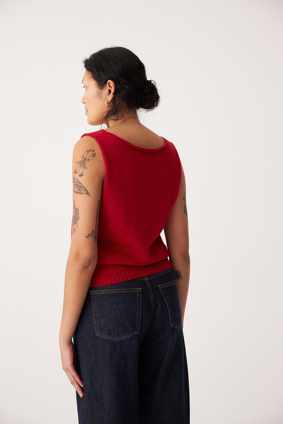 Star Vest - Cherry