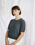 Pearl Top - Shadow Grey