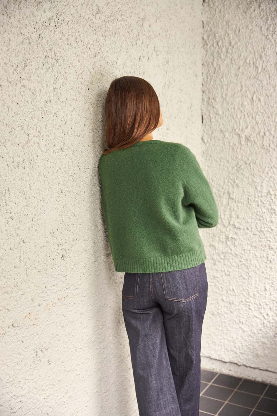Dusk Cardigan - Herb Green