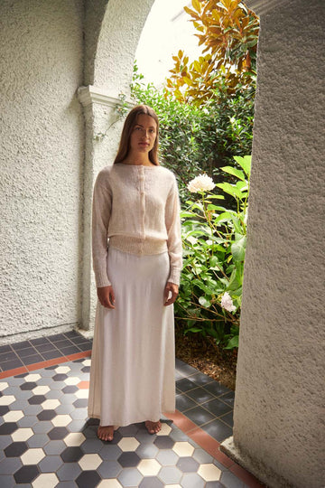 Fleur cardigan - Creme