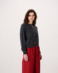 Anni Cardigan - Shadow Grey