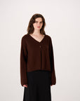Bella Cardigan - Chestnut