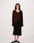 Bella Cardigan - Chestnut