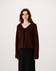 Entwined Bella Cardigan - Chestnut