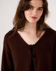 Entwined Bella Cardigan - Chestnut