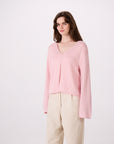 Bella Cardigan - Barely Pink