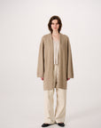 Cocoon Coat - Natural