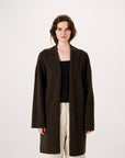 Cocoon Coat - Truffle