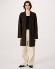 Cocoon Coat - Truffle