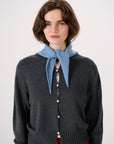Daisy Scarf - Celeste Blue