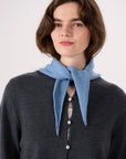 Daisy Scarf - Celeste Blue