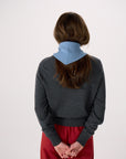 Daisy Scarf - Celeste Blue