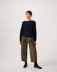 Doll's Reversible Cardigan - Ink