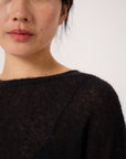 Feather Knit - Black