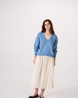 Locket Knit - Celeste Blue